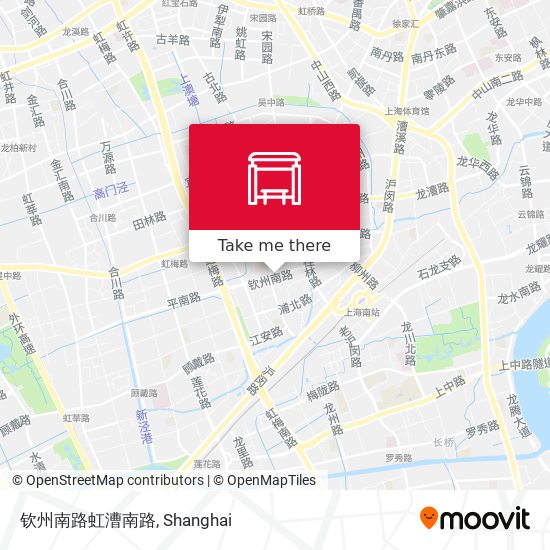 钦州南路虹漕南路 map