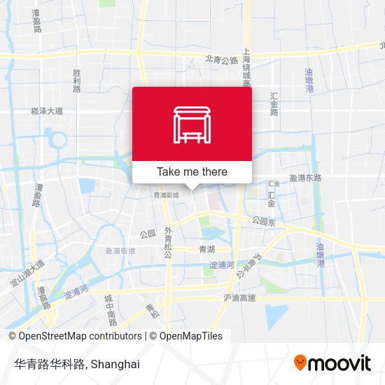 华青路华科路 map