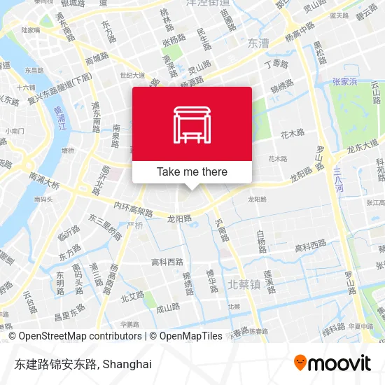 东建路锦安东路 map