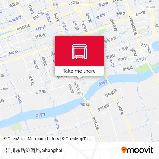 江川东路沪闵路 map