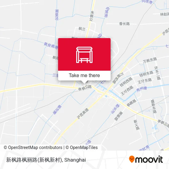新枫路枫丽路(新枫新村) map
