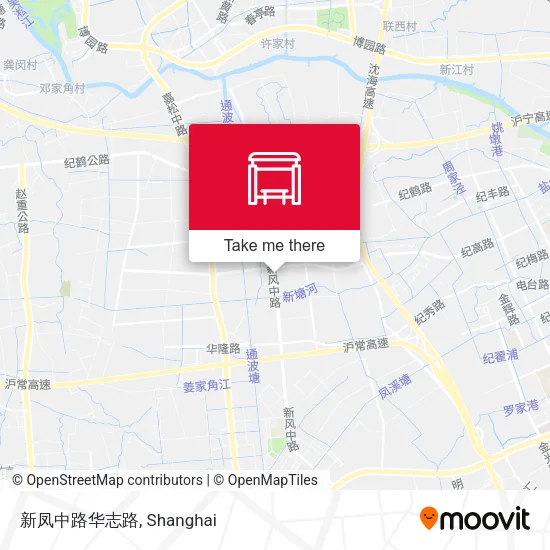 新凤中路华志路 map