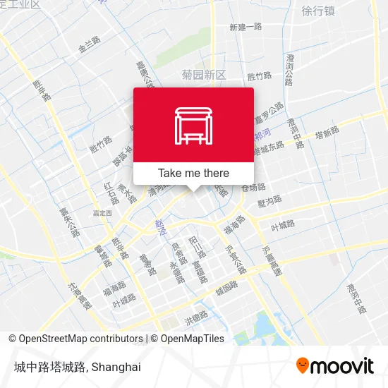 城中路塔城路 map