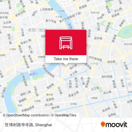 世博村路华丰路 map