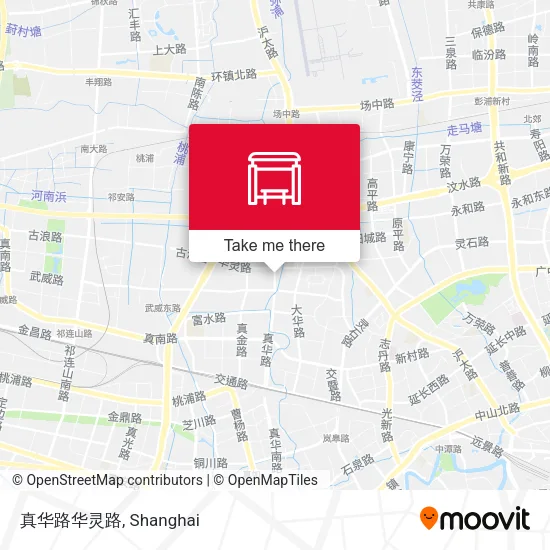 真华路华灵路 map