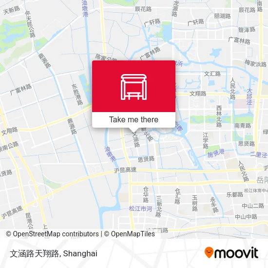 文涵路天翔路 map