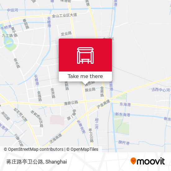 蒋庄路亭卫公路 map