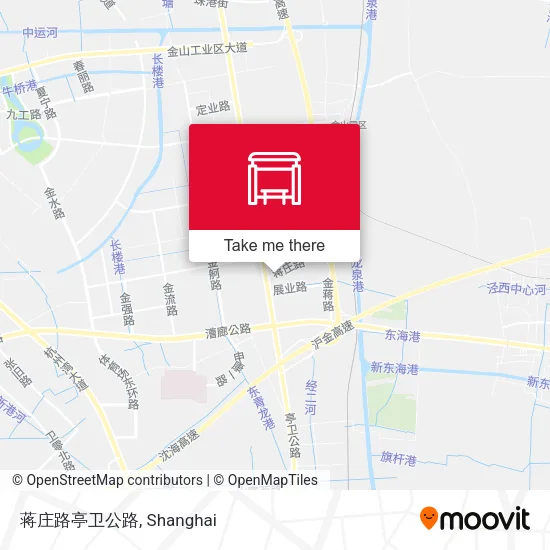 蒋庄路亭卫公路 map
