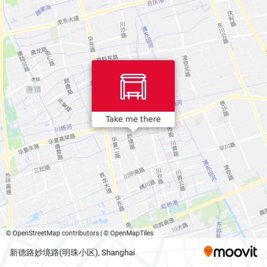 新德路妙境路(明珠小区) map