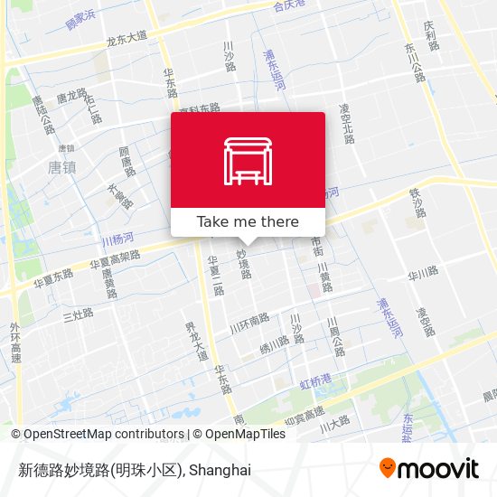 新德路妙境路(明珠小区) map