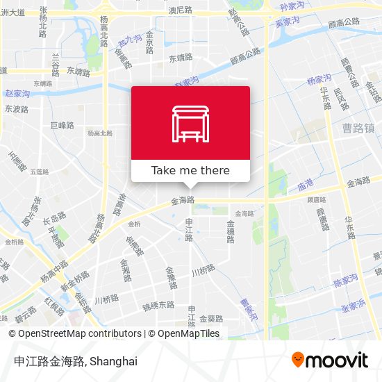 申江路金海路 map