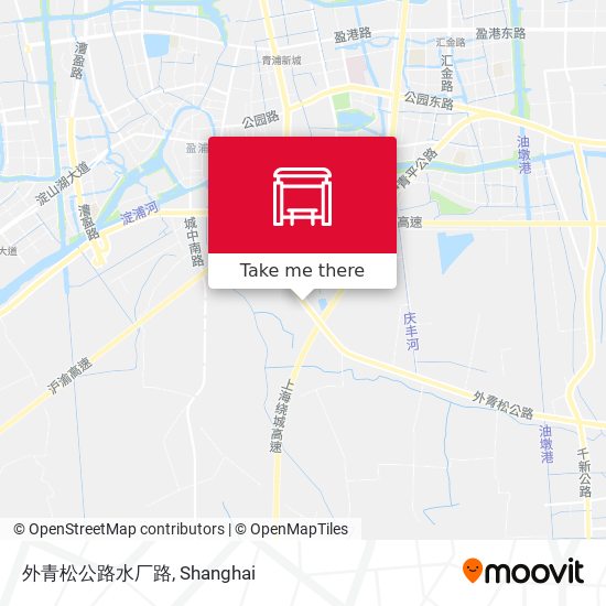 外青松公路水厂路 map