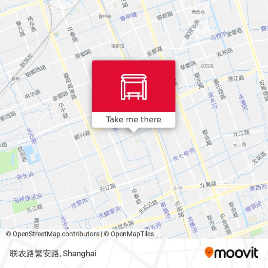 联农路繁安路 map