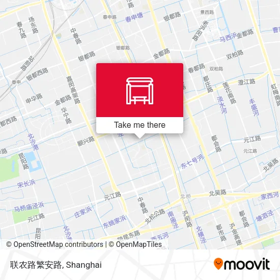 联农路繁安路 map