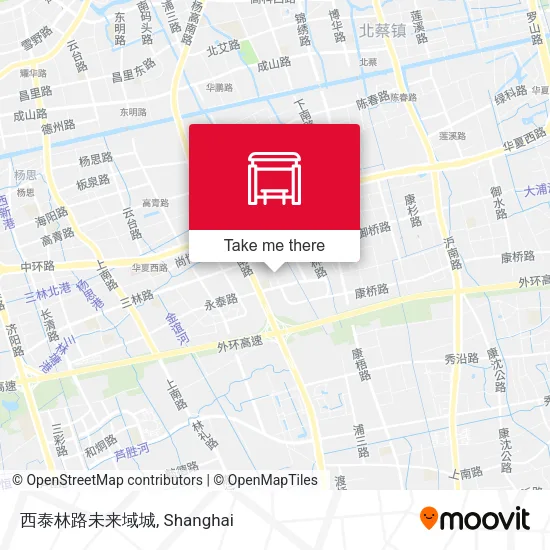 西泰林路未来域城 map