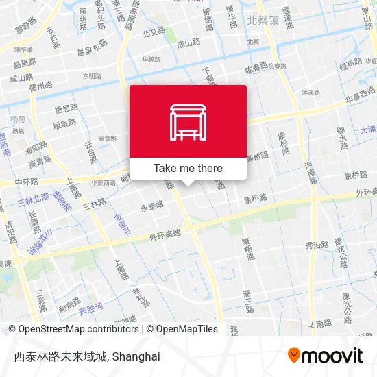 西泰林路未来域城 map