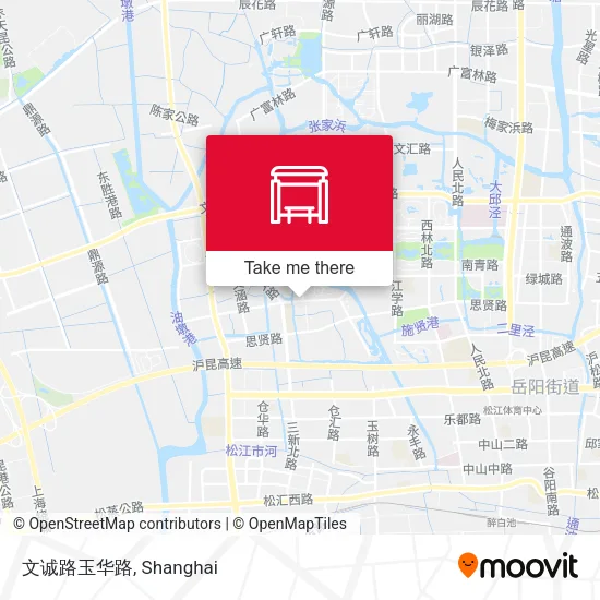 文诚路玉华路 map