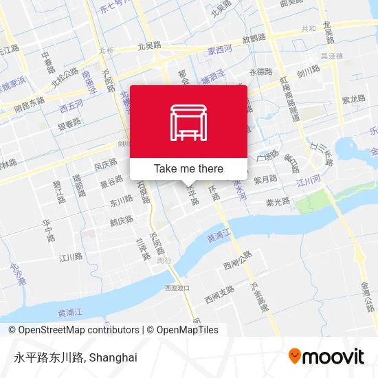 永平路东川路 map