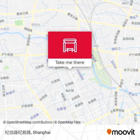 纪信路纪前路 map