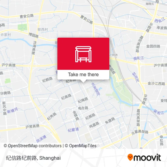 纪信路纪前路 map