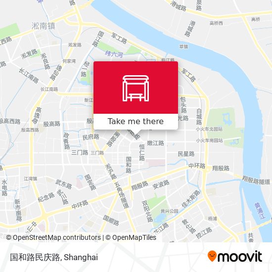 国和路民庆路 map