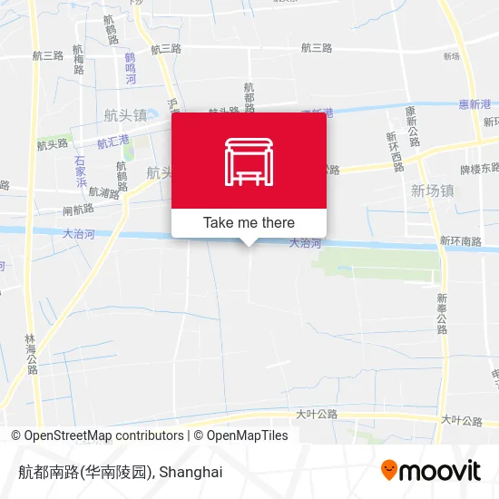 航都南路(华南陵园) map