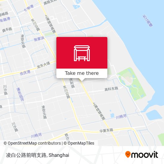 凌白公路前哨支路 map