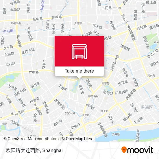欧阳路大连西路 map
