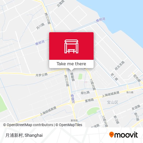 月浦新村 map