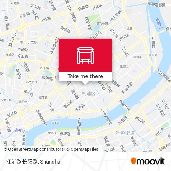 江浦路长阳路 map