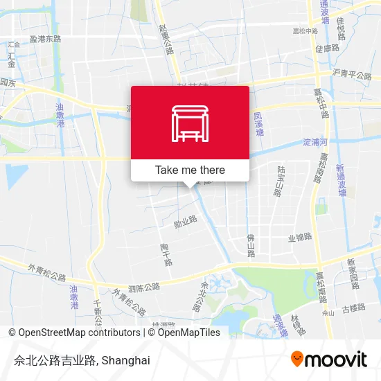 佘北公路吉业路 map