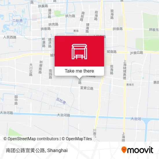 南团公路宣黄公路 map