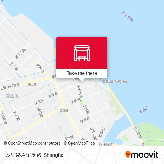 友谊路友谊支路 map