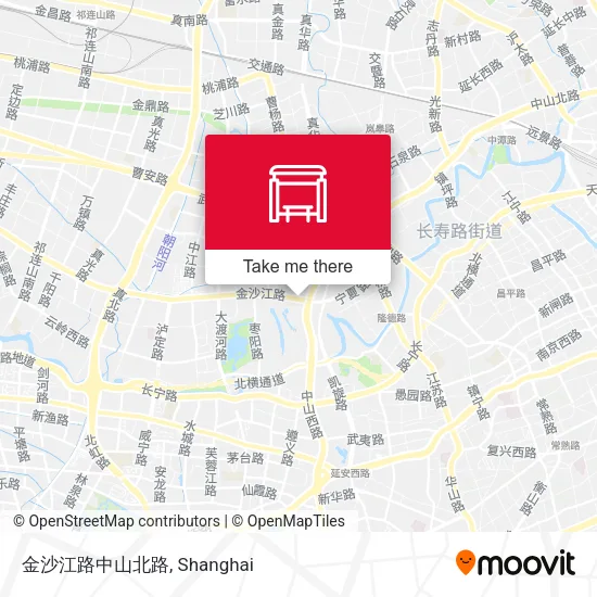 金沙江路中山北路 map