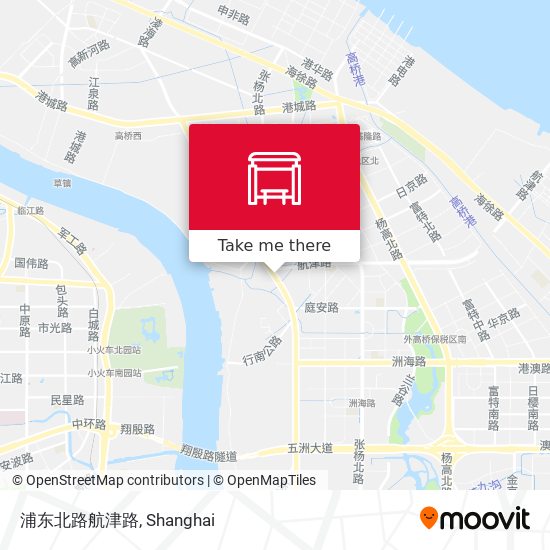 浦东北路航津路 map