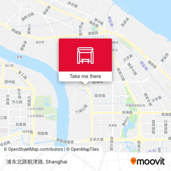 浦东北路航津路 map