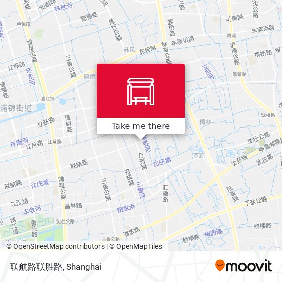 联航路联胜路 map