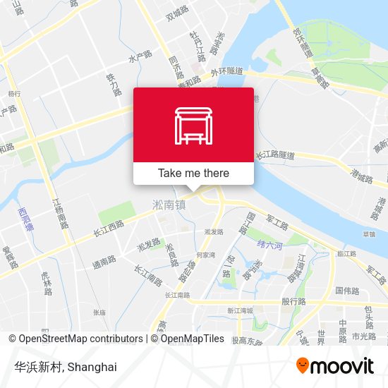 华浜新村 map