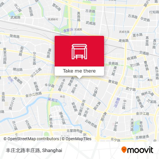 丰庄北路丰庄路 map