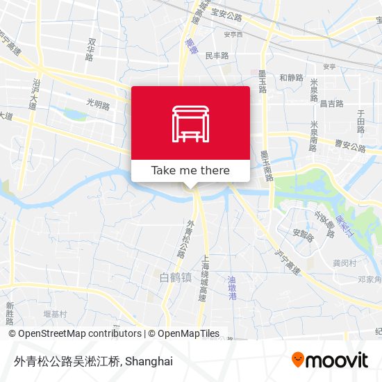 外青松公路吴淞江桥 map