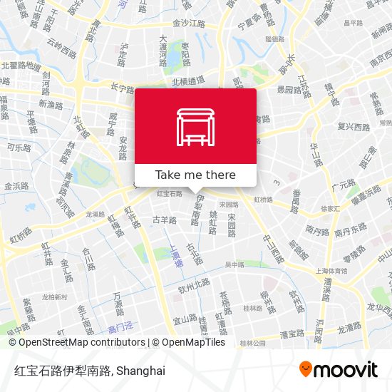 红宝石路伊犁南路 map
