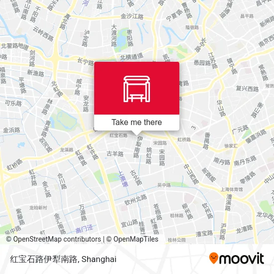 红宝石路伊犁南路 map