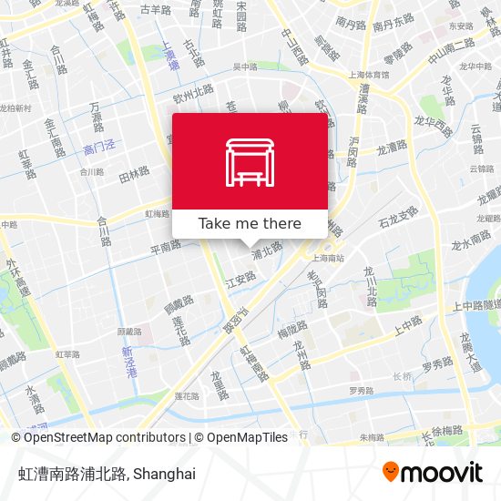 虹漕南路浦北路 map