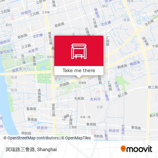 闵瑞路三鲁路 map