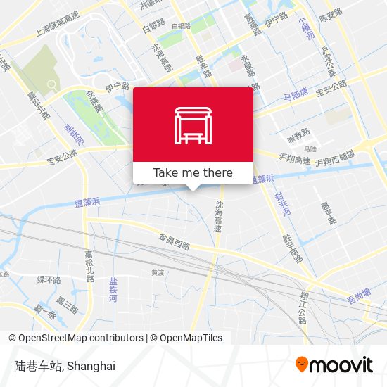 陆巷车站 map