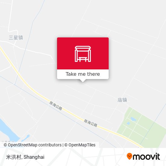 米洪村 map