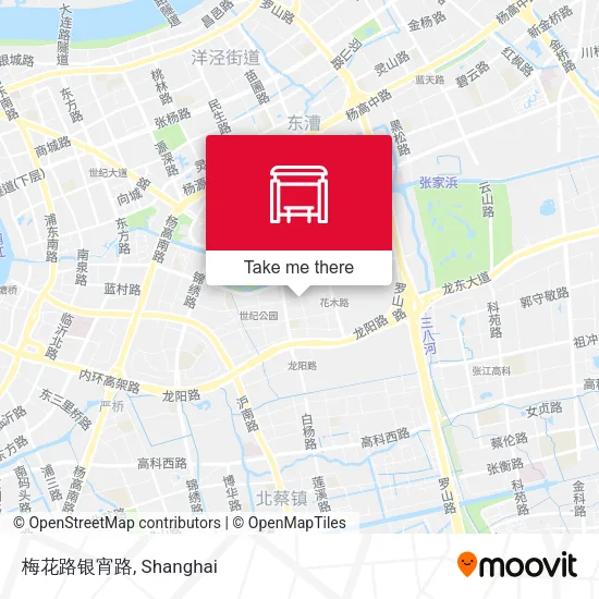 梅花路银宵路 map