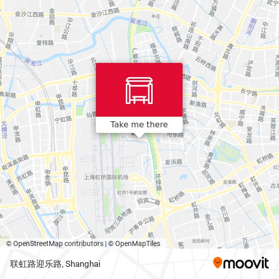 联虹路迎乐路 map