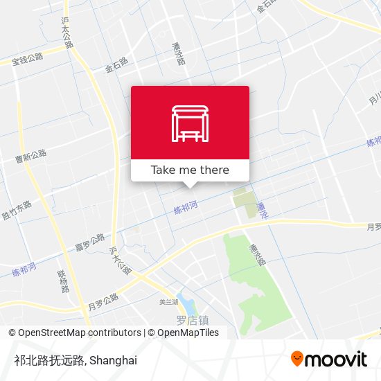 祁北路抚远路 map