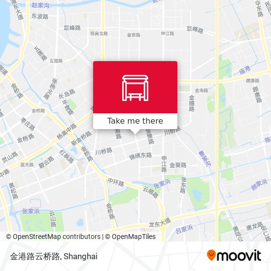 金港路云桥路 map